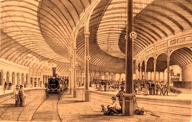 Vào thế kỷ 19, hệ thống hộ chiếu bắt đầu sụp đổ khi các tuyến đường sắt được mở, chạy khắp châu Âu. Việc phát hành và kiểm tra hộ chiếu tất cả các công dân đi lại tự do khắp nơi là việc làm vô nghĩa, dẫn đến việc hộ chiếu bị hủy bỏ.