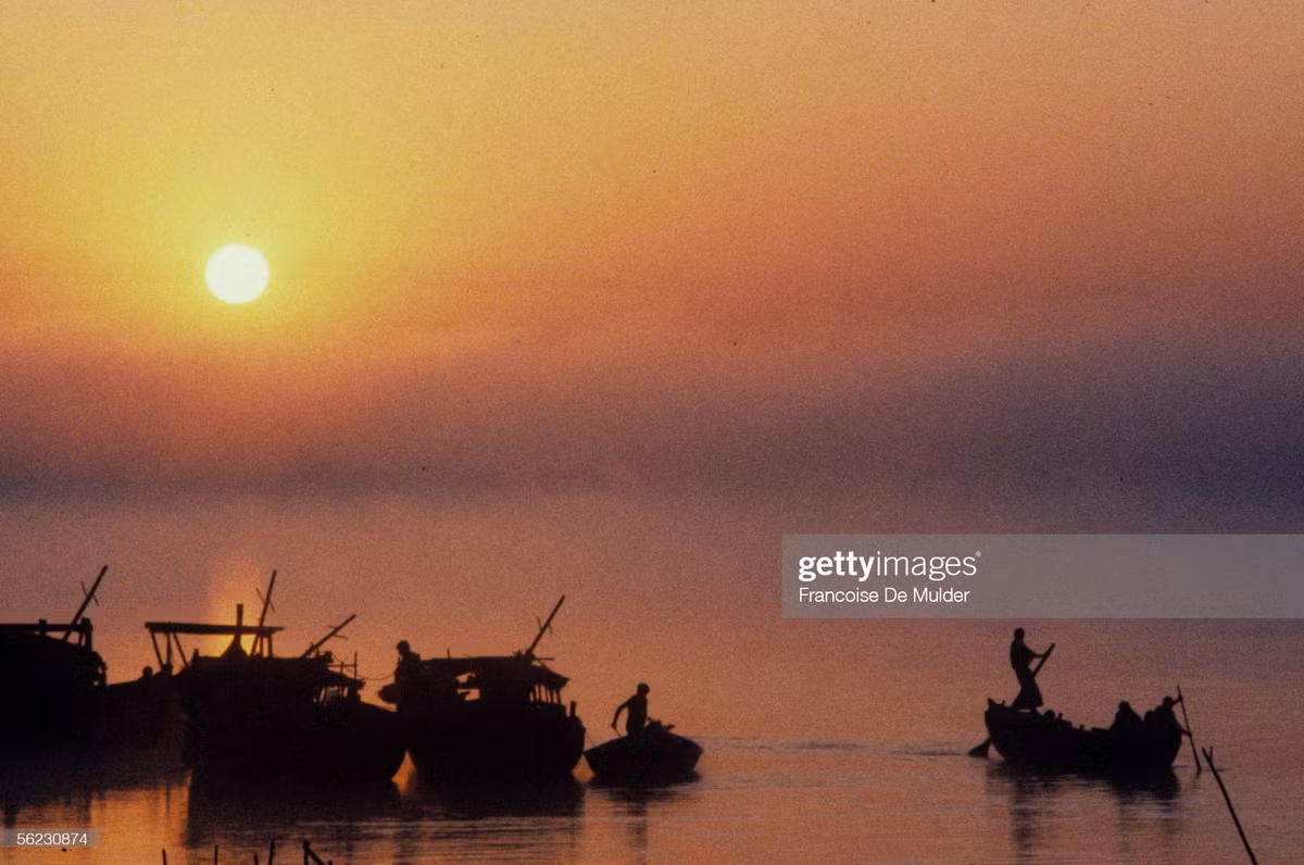 Trên Biển hồ Tonle Sap.