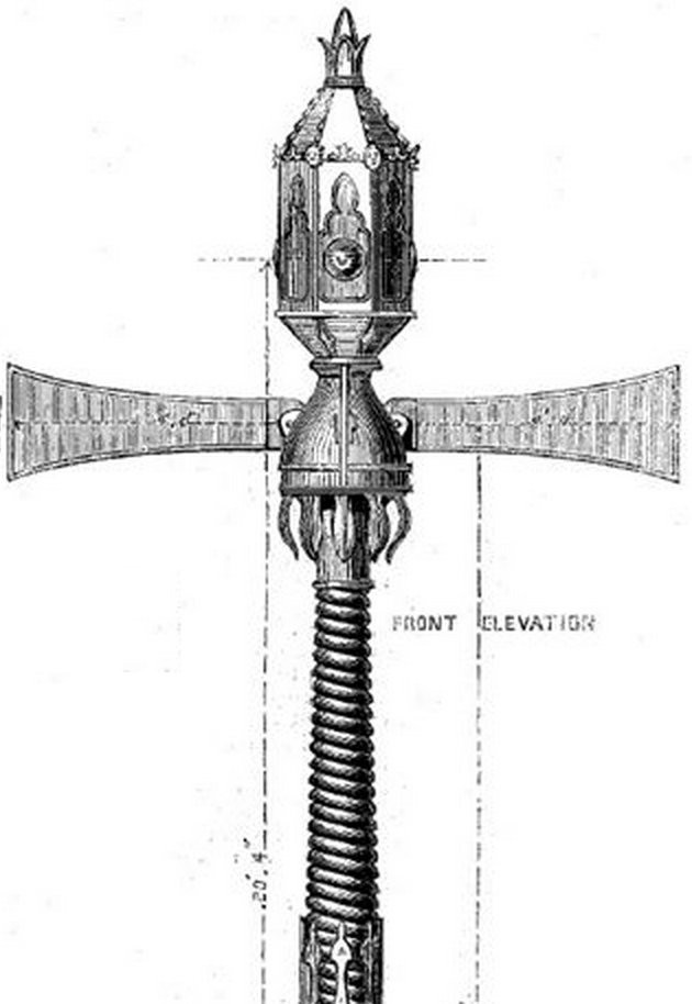Vào ban đêm, các tín hiệu trên biển báo được thay thế tương ứng bằng đèn khí gas màu đỏ và màu xanh. Một sĩ quan cảnh sát ở ngay bên cạnh cột đèn để vận hành nó.