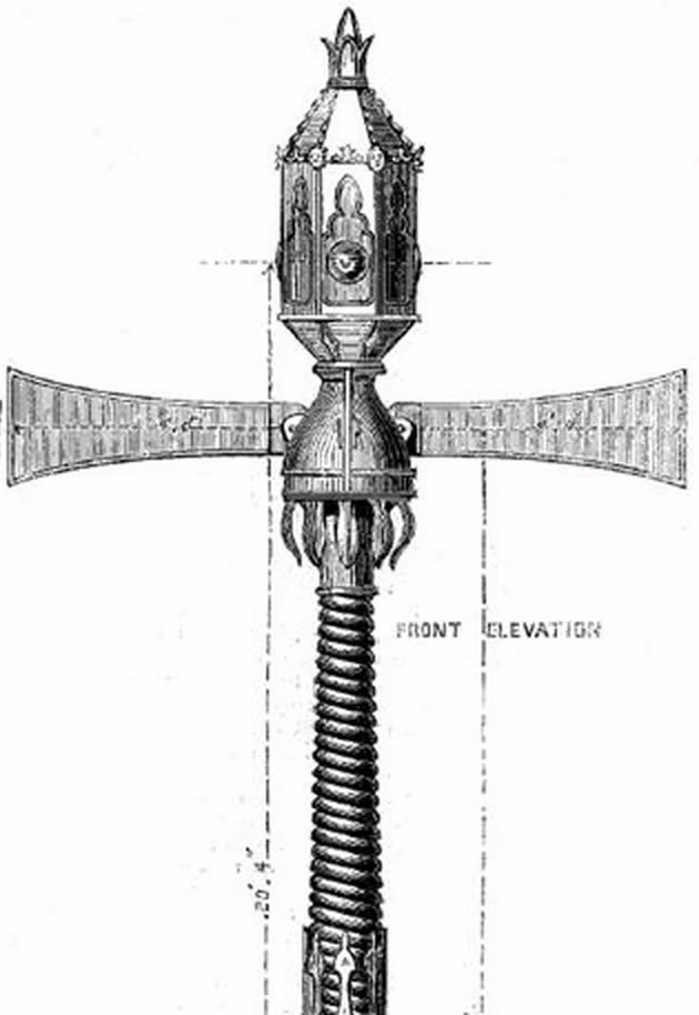 Vào ban đêm, các tín hiệu trên biển báo được thay thế tương ứng bằng đèn khí gas màu đỏ và màu xanh. Một sĩ quan cảnh sát ở ngay bên cạnh cột đèn để vận hành nó.