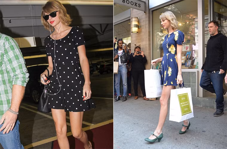 Và dù mặc quần short hay váy thì nữ ca sĩ 24 tuổi vẫn được chú ý nhất nhờ đôi chân thẳng tắp.