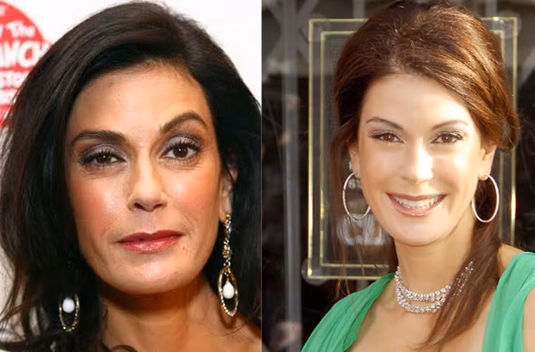 Ngôi sao Những bà nội trợ kiểu Mỹ Teri Hatcher càng già càng nhìn rõ mắt to mắt nhỏ.