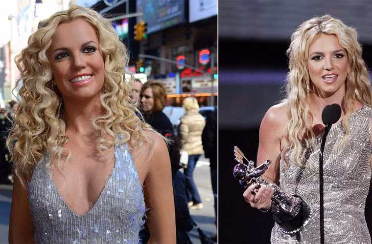 Bảo tàng Madame Tussauds, New York ra mắt tượng sáp thứ hai của công chúa pop, tạc theo hình ảnh Britney Spears tại lễ trao giải MTV Video Music Awards 2008. Bức tượng được khen là khá giống với người thật từ làn da nâu, mái tóc xoăn, hàm răng trắng đều.