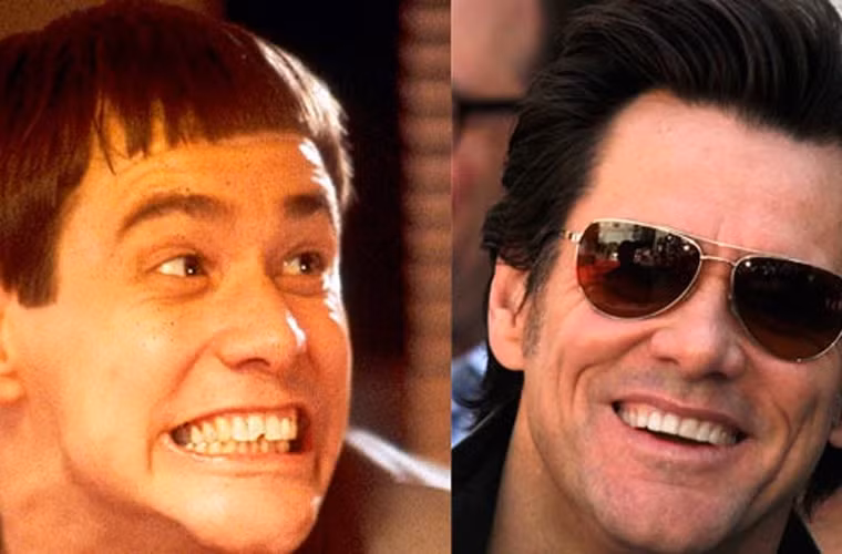 Nam diễn viên hài Jim Carrey từng một thời mang danh chàng sứt, nhưng khi đã trở thành sao Hollywood, đương nhiên anh phải đầu tư làm lại “bộ nhá”.
