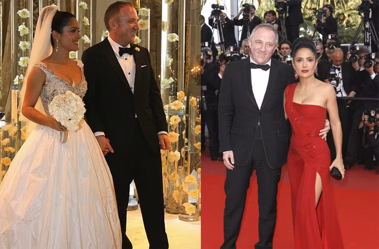 Nữ diễn viên Salma Hayek và tỷ phú François-Henri Pinault tổ chức đám cưới vào ngày 25/4/2009 tại nhà hát La Fenice, Italy. Đám cưới được mô tả quy mô và hoành tráng như hôn lễ của hoàng gia với chi phí lên tới 3,5 triệu USD.