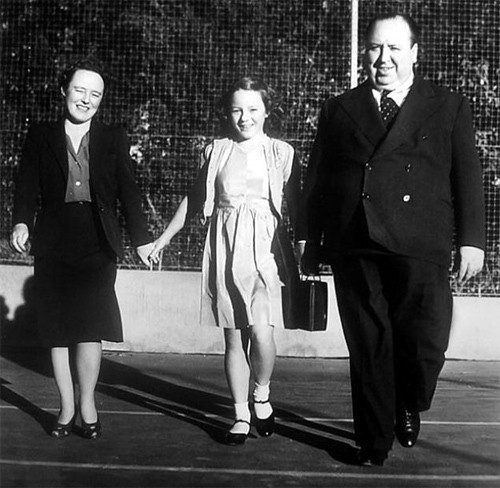 Gia đình hạnh phúc của đạo diễn Hitchcock.