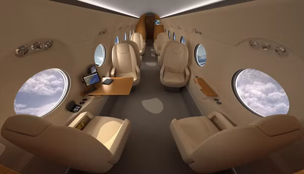 Chuyên cơ này chỉ có thể chở dưới 20 ghế, trong khi số lượng đoàn tùy tùng của ông Benjamin luôn lên tới vài chục người.