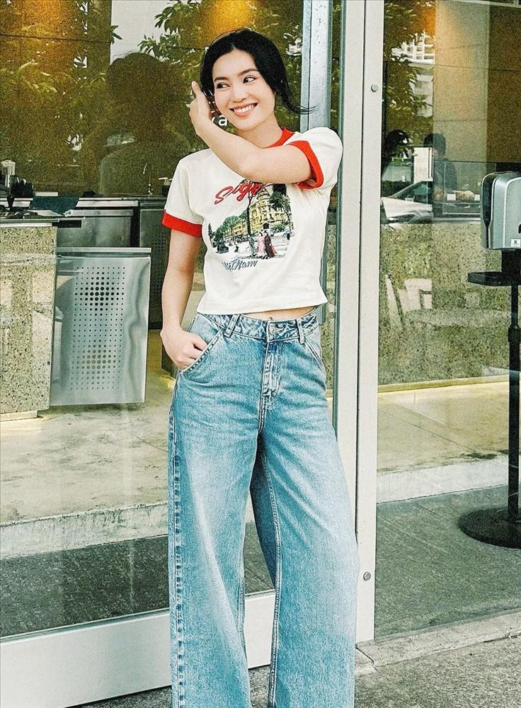 Gu thời trang trẻ trung, nữ tính của Ninh Dương Lan Ngọc - Hình 9 Gu thoi trang tre trung, nu tinh cua Ninh Duong Lan Ngoc-Hinh-9