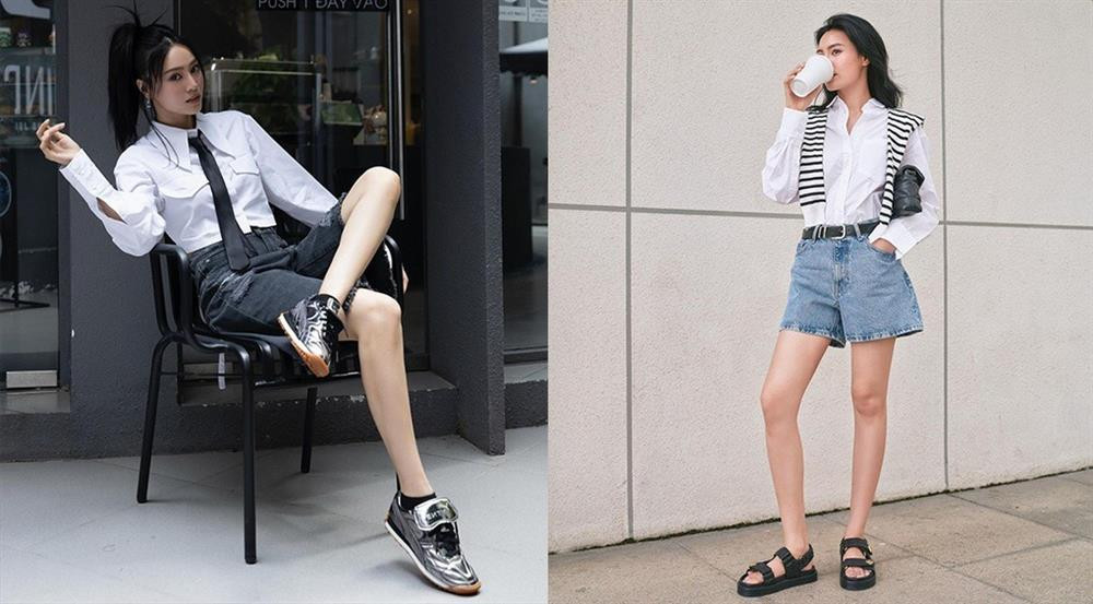Gu thời trang trẻ trung, nữ tính của Ninh Dương Lan Ngọc - Hình 8 Gu thoi trang tre trung, nu tinh cua Ninh Duong Lan Ngoc-Hinh-8