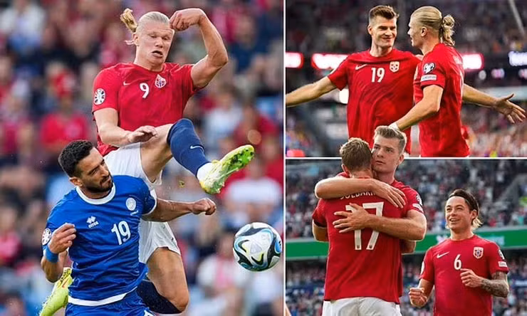 Haaland không được dự EURO 2024 ảnh 1