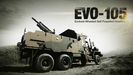 Pháo tự hành EVO-105.