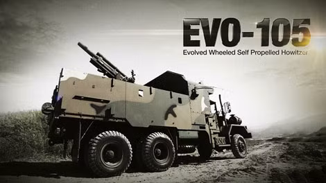 Pháo tự hành EVO-105.