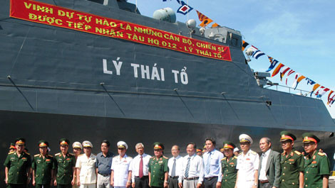 Hai tàu hộ vệ Gepard 3.9 đầu tiên vinh dự mang tên 2 vị vua nổi tiếng trong sử Việt.