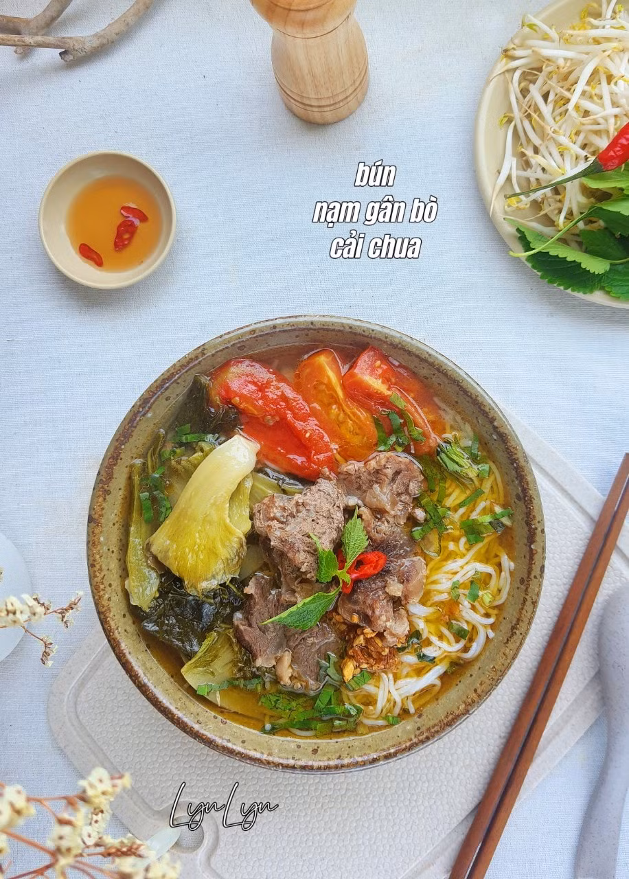 Bo phan ngon nhat cua con bo ham cung cai chua ngon tuyet