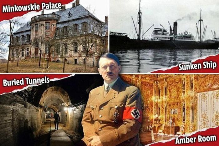 Theo The Sun, khi tung hoành khắp châu Âu và Nga, Hitler cùng đội quân Đức Quốc xã của ông ta không chỉ giết hại hàng triệu người vô tội, mà còn cướp bóc vô số vàng bạc châu báu và các kho báu khác như các tác phẩm nghệ thuật vô giá. Vào những ngày tàn, khi đế chế sắp sụp đổ, Hitler đã cho quân mang số vàng bạc châu báu ấy giấu kín ở nhiều địa điểm bí mật.