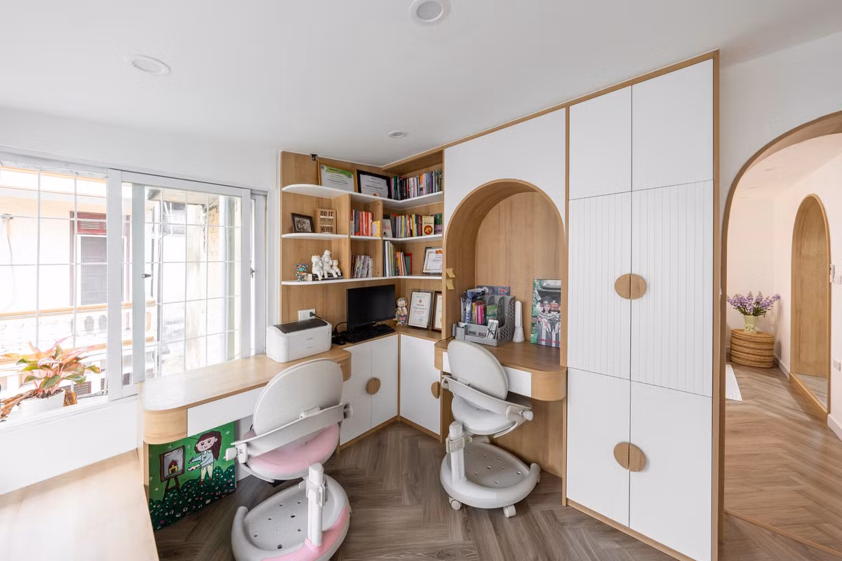 "Các con luôn có ý thức gọn gàng, ngăn nắp sau mỗi giờ học".