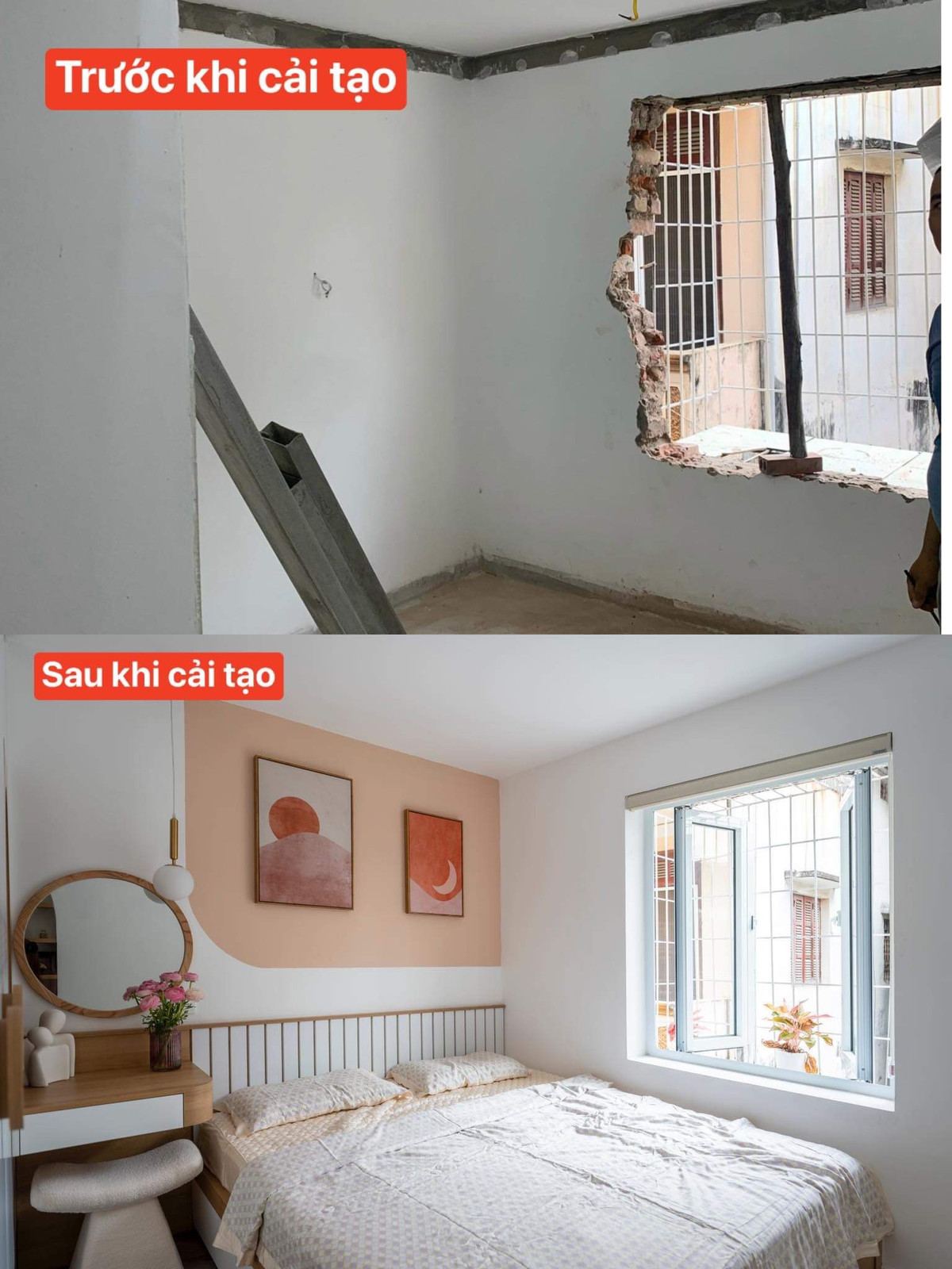 Bản thân Facebooker Tran Bao Linh – nữ chủ nhà cũng rất hài lòng và tự hào về thành quả cải tạo của gia đình mình. Chính vì vậy chị rất hạnh phúc khi chia sẻ tổ ấm riêng tư của mình cùng với đông đảo cộng đồng mạng, và càng thêm phấn khởi khi nhận được rất nhiều những lời tán thưởng, ngợi khen của mọi người.