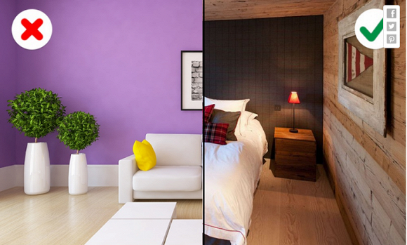 Hãy tính toán khi chọn nội thất để chúng có thể phối hợp với nhau thật ăn ý. Việc bố trí nội thất có màu sắc ngẫu nhiên dễ gây cảm giác bị rối mắt.