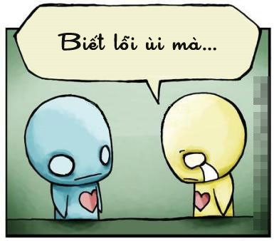 Các nàng nên học cách im lặng và đưa ra lời xin lỗi đúng lúc.