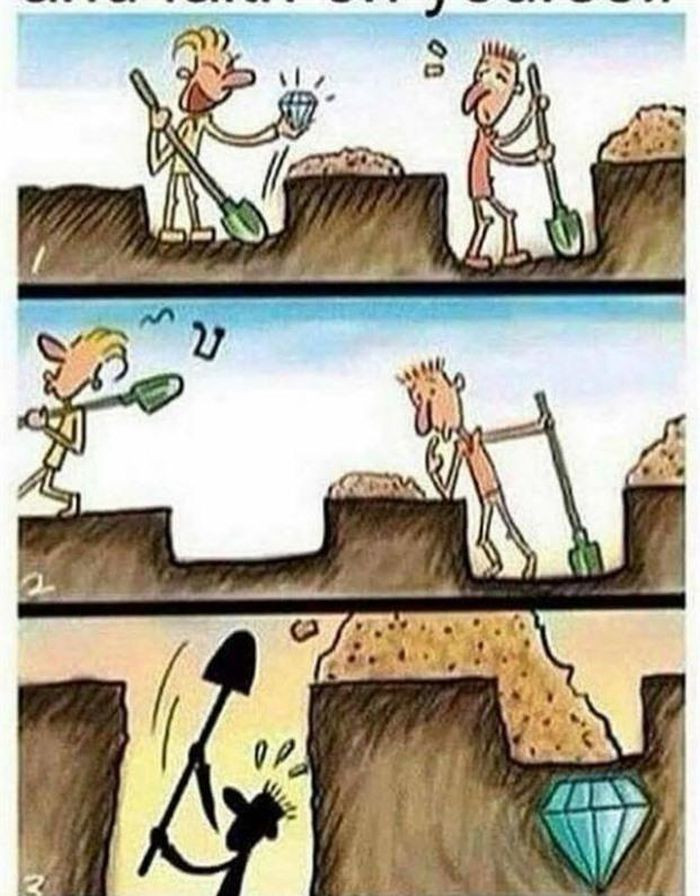 Đứng núi này trông núi nọ chưa bao giờ là điều tốt đẹp cả.