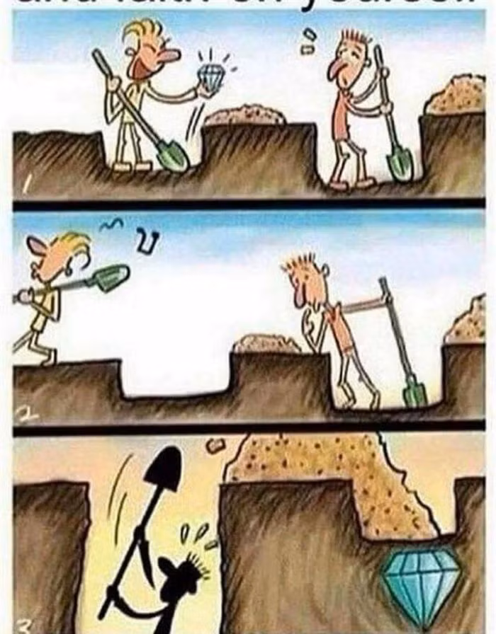 Đứng núi này trông núi nọ chưa bao giờ là điều tốt đẹp cả.