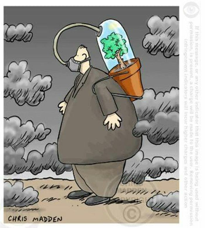 Sẽ đến lúc chúng ta cạn oxy để thở.