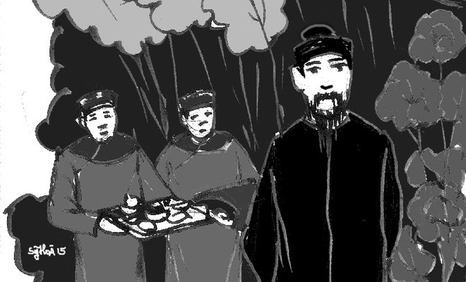 La Sơn phu tử Nguyễn Thiếp là bậc kỳ tài của nước ta trong thế kỷ XVIII. Ông từng 3 lần từ chối lời mời làm quan của vua Quang Trung.