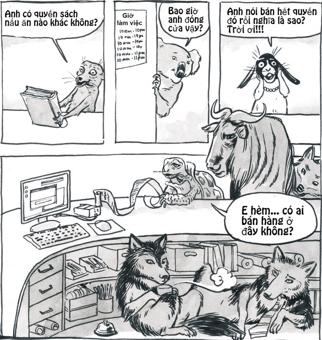 Mỗi ngày phải giải quyết hàng trăm câu hỏi của khách hàng cũng đủ khiến nhân viên bán hàng bị stress rồi.