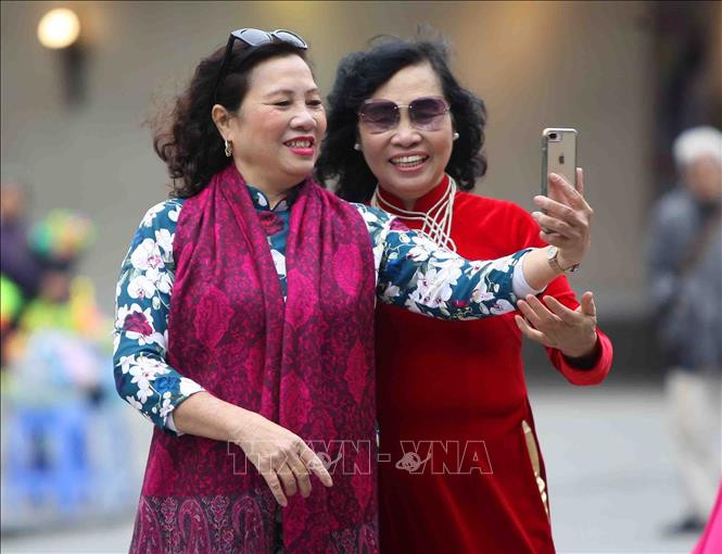 Cùng lưu lại những khoảnh khắc đẹp trong ngày đầu năm mới.