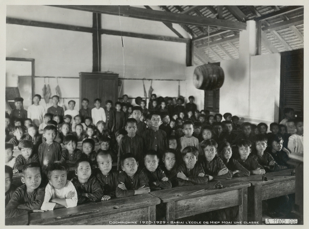 Trong một trường học ở Hiệp Hòa, Bà Rịa.