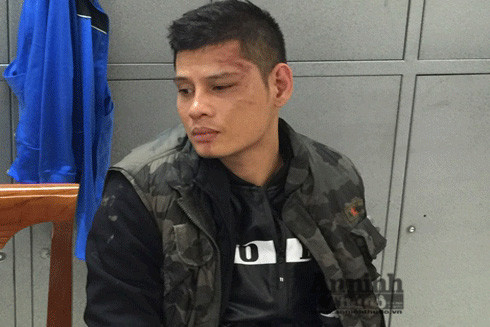 Long “ma” sau khi bị bắt.