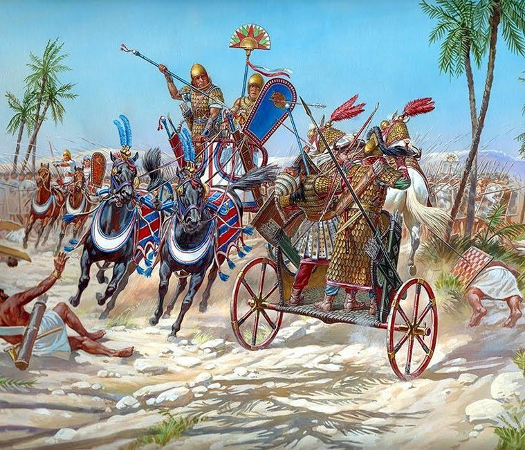 Với sự cơ động tuyệt vời, các đội xe ngựa kéo Ai Cập có thể dể dàng rút lui khi gặp kẻ địch mạnh và là lựa chọn số một để truy đuổi quân thù đang tháo chạy.