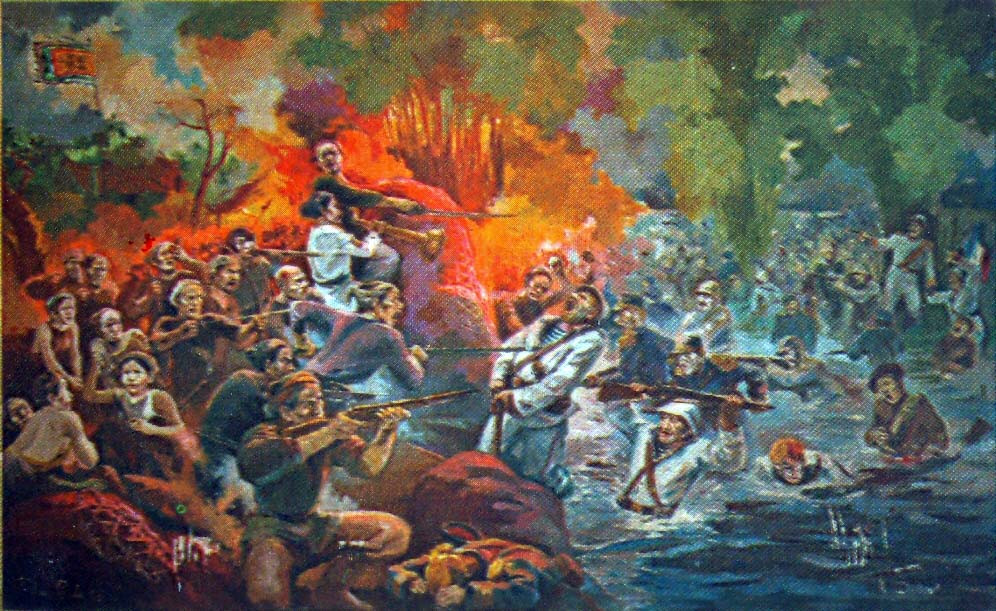 Năm 1887 (Đinh Hợi): Cuộc khởi nghĩa Ba Đình chống Pháp diễn ra mạnh mẽ. Căn cứ Bãi Sậy của khởi nghĩa Nguyễn Thiện Thuật bắt đầu hình thành.