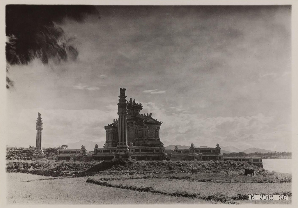 Công trình trong bức ảnh chụp năm 1930.