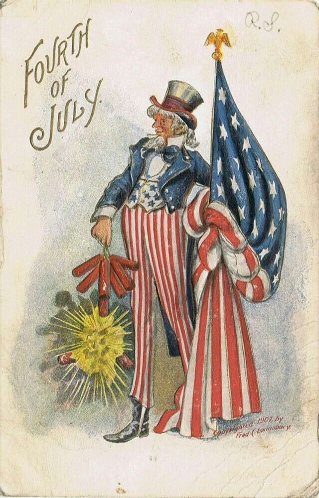 Chú Sam (Uncle Sam), một nhân vật mang tính biểu tượng của lịch sử nước Mỹ nguyên gốc là một người bán thịt lợn mang tên Sam Wilson. Ông đã tiếp tế vài trăm thùng thịt lợn trên tàu cho quân đoàn Mỹ trong cuộc chiến giành độc lập từ Anh.