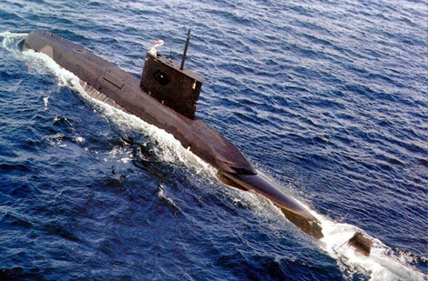 Tàu ngầm phi hạt nhân Type 209 được Ấn Độ mua của Đức.