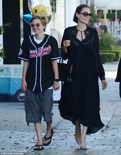 Cặp đôi có 6 con, bao gồm 3 đứa con chung của cả 2 và 3 đứa nuôi do nữ diễn viên nhận nuôi./.