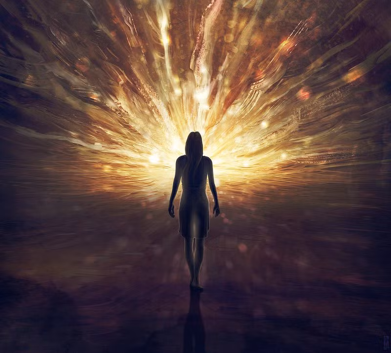 Theo quan niệm Á Đông, con người gồm hai phần - hồn và xác. Khi mất đi, phần hồn còn tồn tại, tùy theo việc khi còn sống làm mà người mất sẽ được đầu thai kiếp khác hay bị đày xuống địa ngục. Ảnh: Living Lovelee.