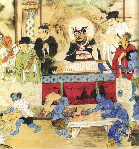 Thuyết Diêm La Thập điện cũng có khá nhiều dị bản khác nhau, tùy theo từng vùng địa lý và dòng tín ngưỡng mà thuyết này được tích hợp vào. AnhrL Xuite.