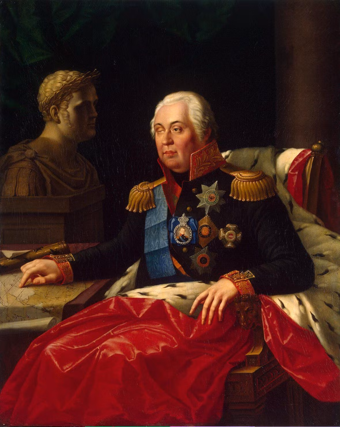 Gắn liền với giai đoạn hùng mạnh của Đế quốc Nga vào cuối thế kỷ 18 - đầu thế kỷ 19, Nguyên soái Kutuzov (Mikhail Illarionovich Kutuzov, 1745-1813) thường được các sử gia coi là nhà quân sự lỗi lạc nhất lịch sử nước Nga.