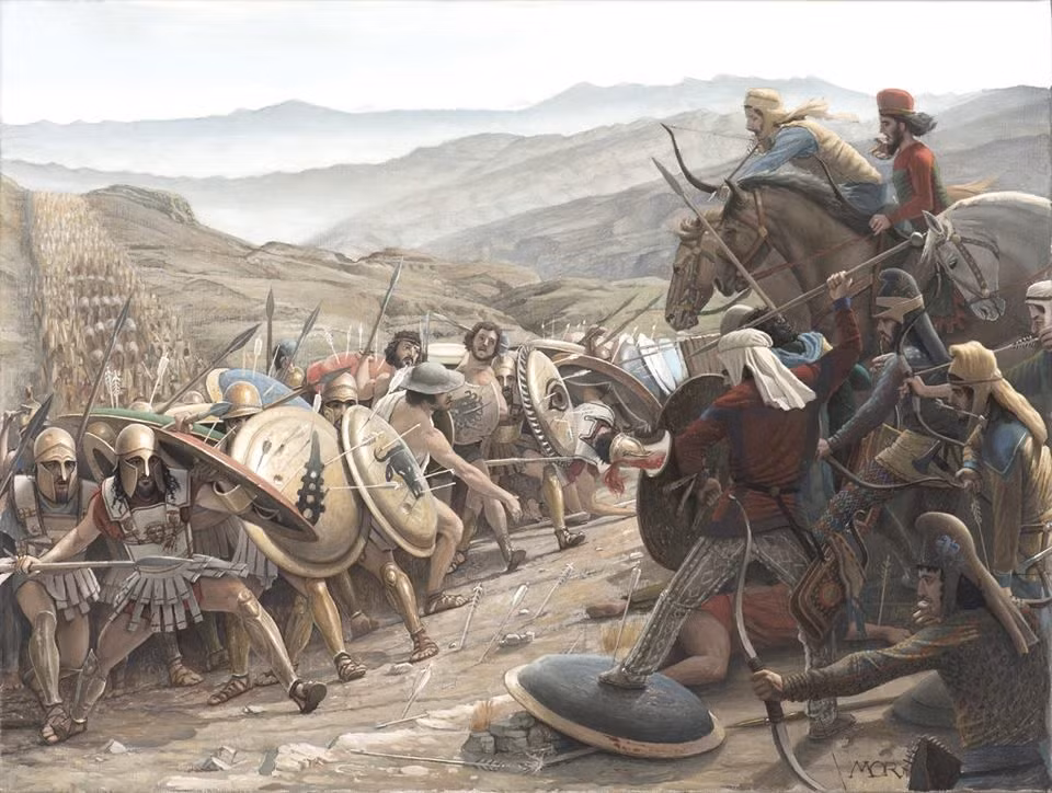 Một đế chế lớn như vậy chỉ có thể quy tụ lại được nhờ vào sức mạnh quân sự. Các thành tựu quân sự của đế chế Ba Tư là rất đáng nể. Các chiến dịch khác nhau của họ đã chinh phục được nhiều nền văn minh tiên tiến của thế giới khi ấy như là Babylon, Lydian, Ai Cập, và Hindu.