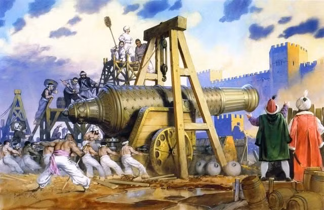 Theo đó, trong cuộc vây thành Constantinople, người Byzantine đã đứng trước cơ hội rất lớn để chiến thắng. Mặc dù quân Ottoman có lợi thế về quân số với súng đại bác lớn nhưng các bức tường cao dày xung quanh Constantinople đã khiến họ gặp khó khăn chiếm được thành phố này.