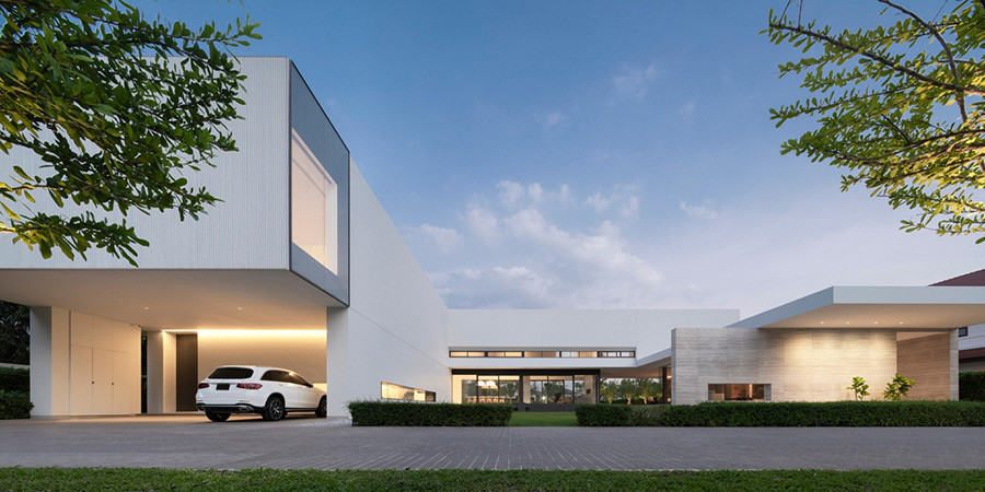 Biệt thự hiện đại 2 tầng cho gia đình thích riêng tư ảnh 1