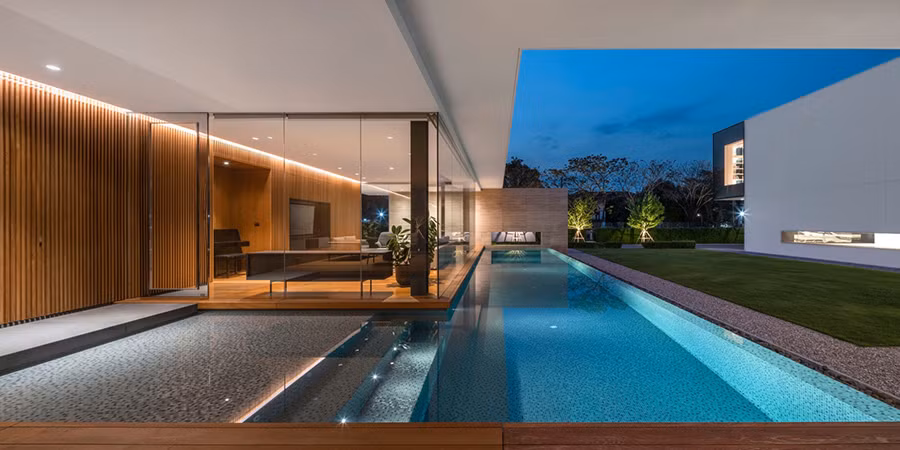 Biệt thự hiện đại 2 tầng cho gia đình thích riêng tư ảnh 10