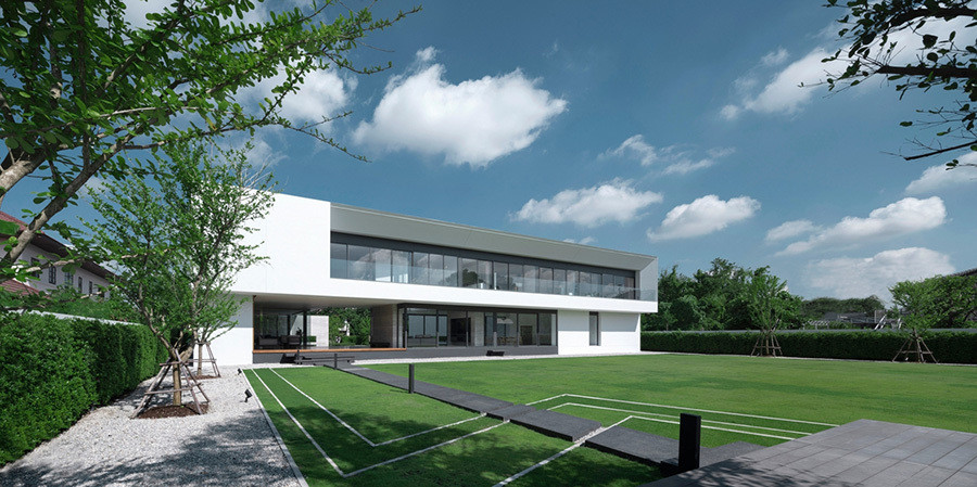 Biệt thự hiện đại 2 tầng cho gia đình thích riêng tư ảnh 11