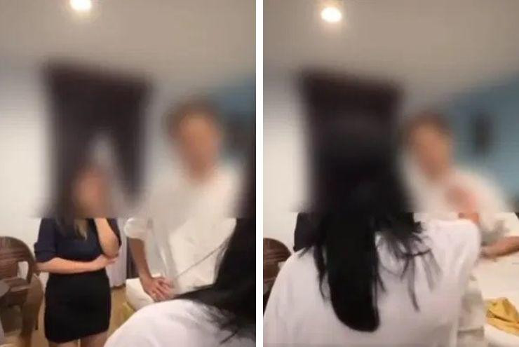 Ngoai tinh bi phat hien, ong chong than nhien “chi dua gion thoi”