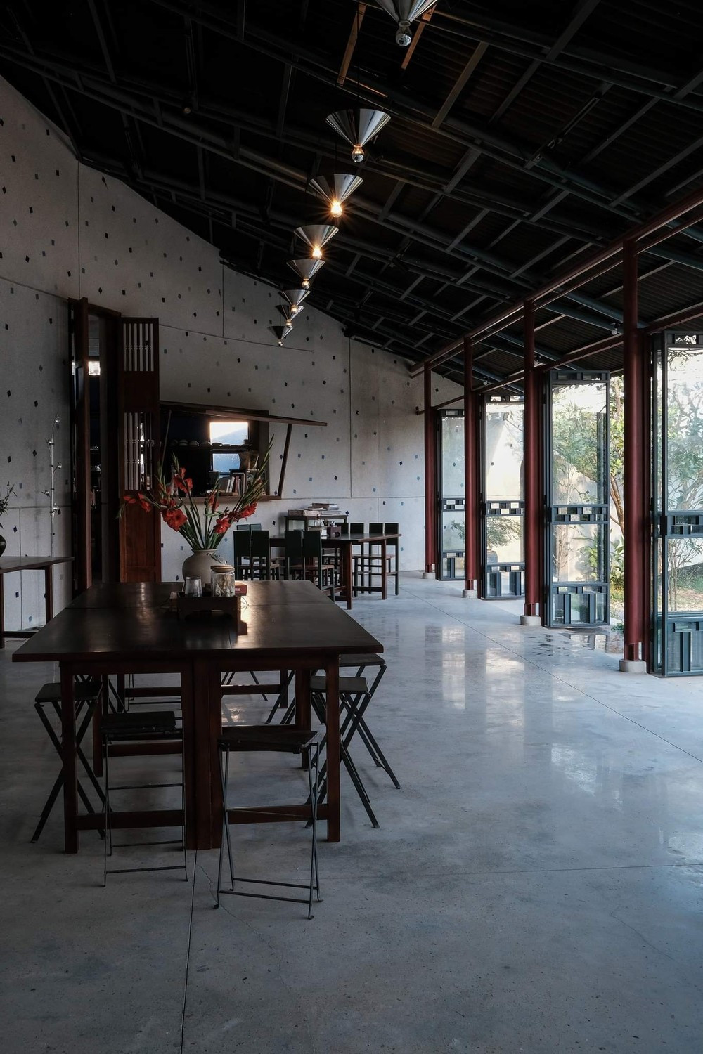 Văn hóa Huế được gợi mở trong không gian nhà De Hué - Hình 9 Van hoa Hue duoc goi mo trong khong gian nha De Hue-Hinh-9