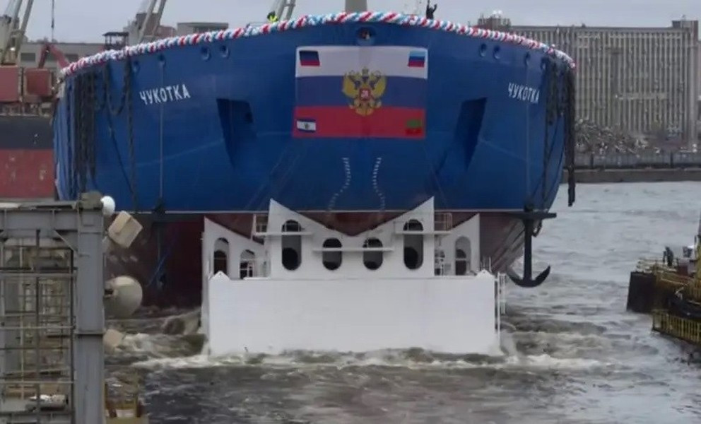 Nga dùng tàu phá băng hạt nhân siêu lớn để kiểm soát Bắc Cực Nga dung tau pha bang hat nhan sieu lon de kiem soat Bac Cuc