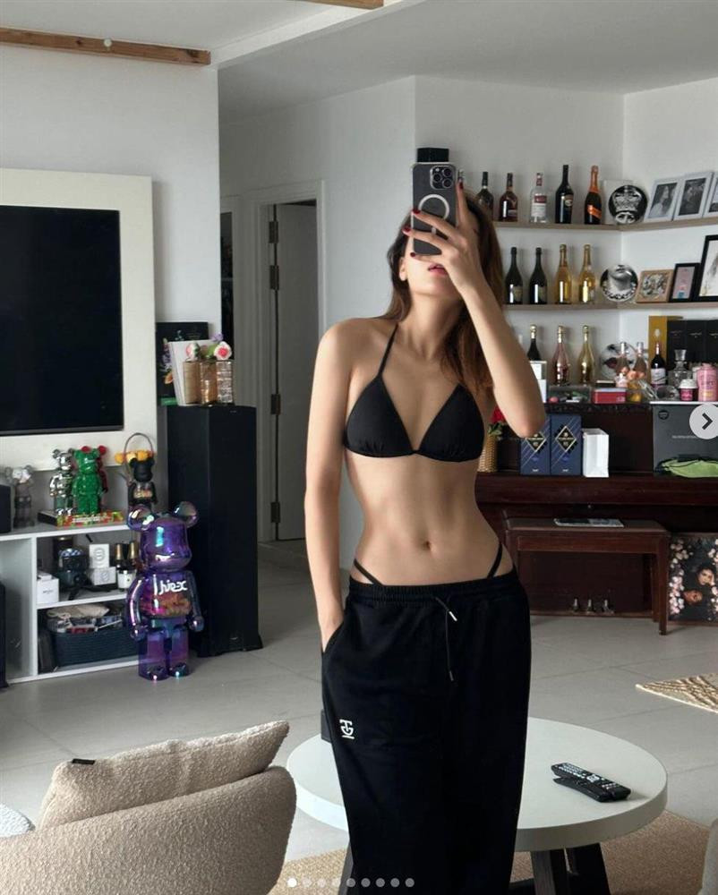 Kỳ Duyên mê áo nội y hình bông hoa, khoe trọn đường cong - Hình 4 Ky Duyen me ao noi y hinh bong hoa, khoe tron duong cong-Hinh-4