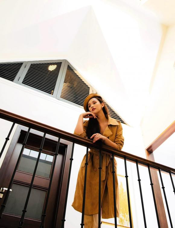 La Thanh Huyen he lo khong gian tang ap mai trong biet thu trieu do-Hinh-2